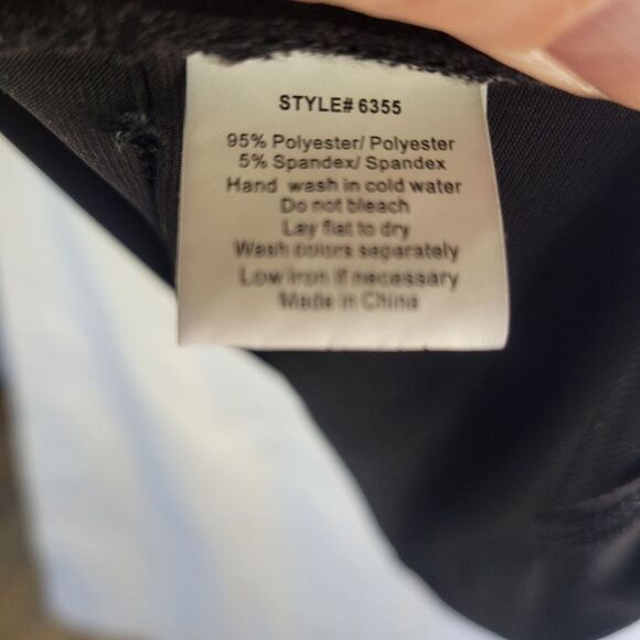 Bellisima Layered Elegant Black Top - Picture 9 of 10